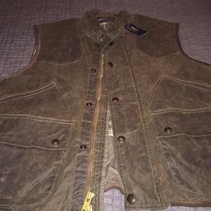 Polo vest water resistant vintage